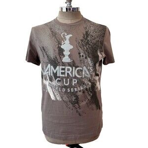 Puma America's Cup World Series Grey T-Shirt Sailing Racing